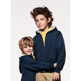 Kids-Kapuzen-Jacke Contrast