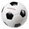 Spardose "Fu&szlig;ball", wei&szlig;/schwarz