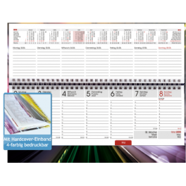 Tischquerkalender Desk Top HC