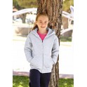 Kids Hooded Zip Sweat